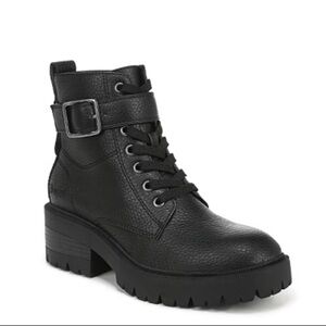 Blowfish Malibu Women's Jagger Lace Up Boot Black NWOT Size 7